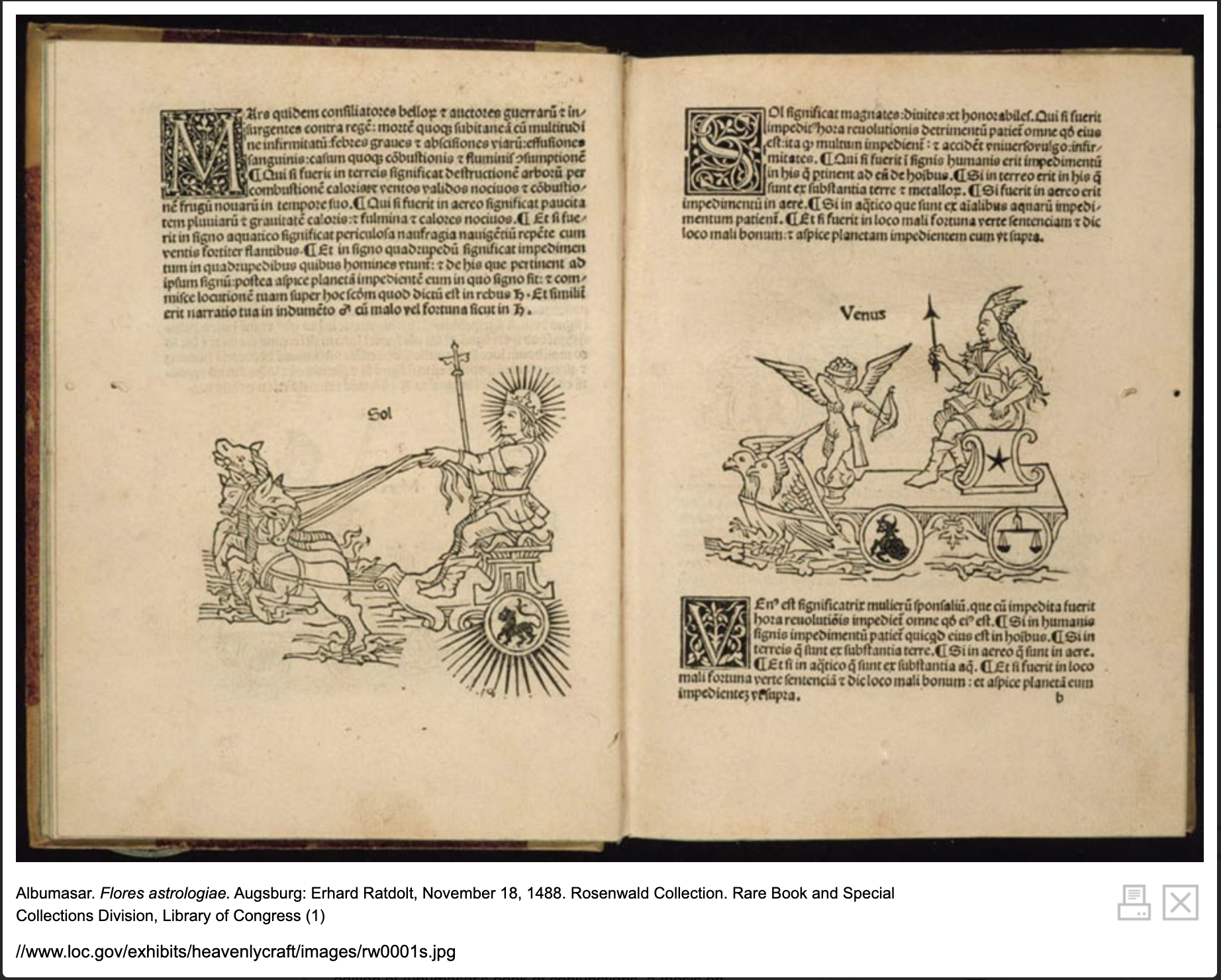 The Woodcut in Early Printed Books, LOC